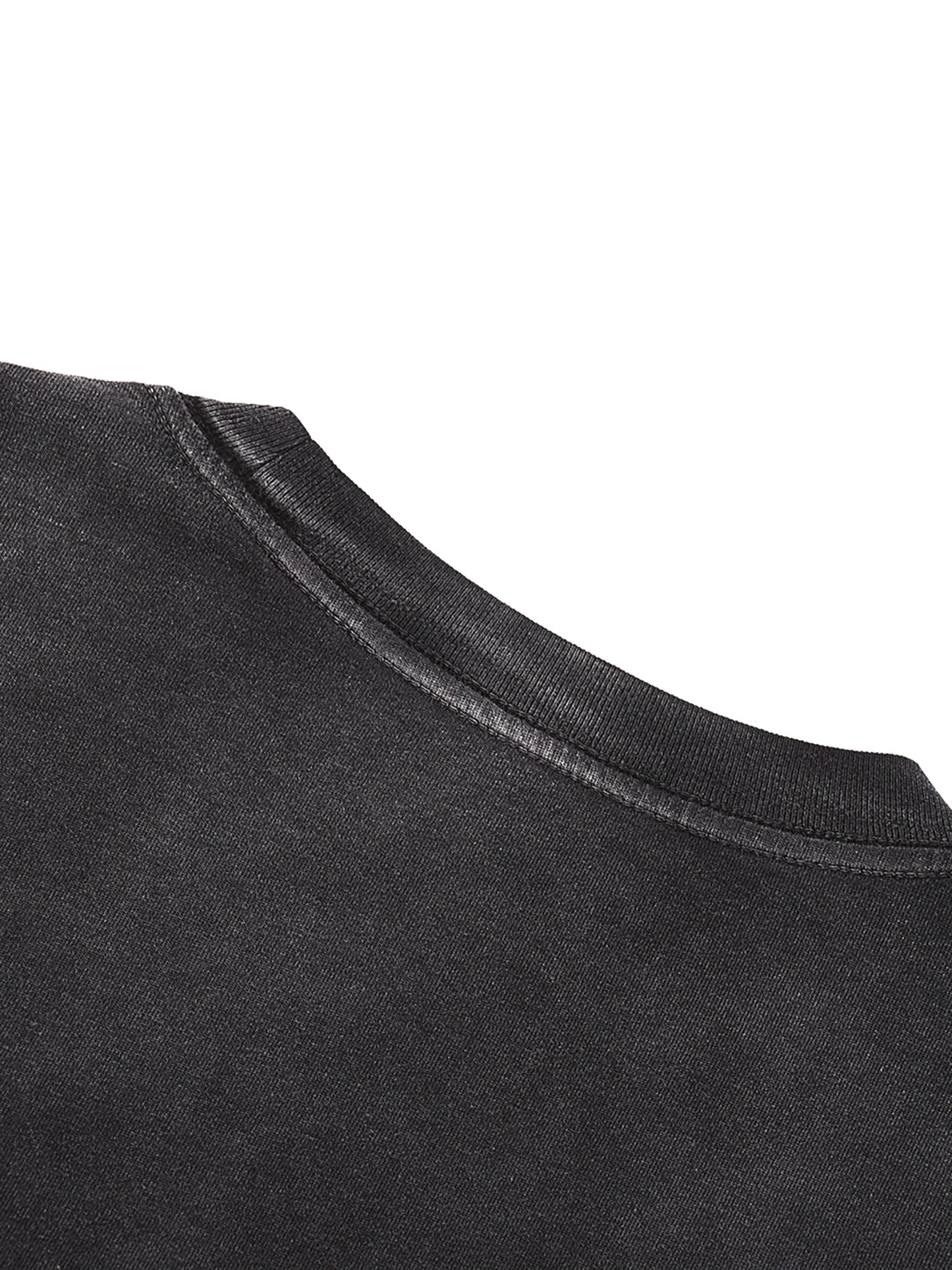 初心 The Original Heart - Unisex Gradient Vintage Washed Long Sleeve Tee