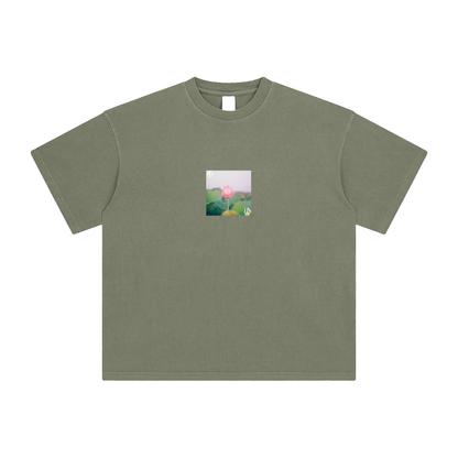 enzyme washed,short sleeves,tshirt,unisex