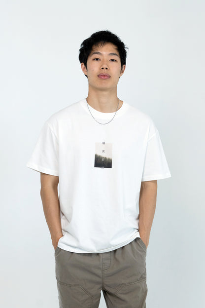 顺其自然 Go with the Flow - Enzyme Washed Cotton Tee