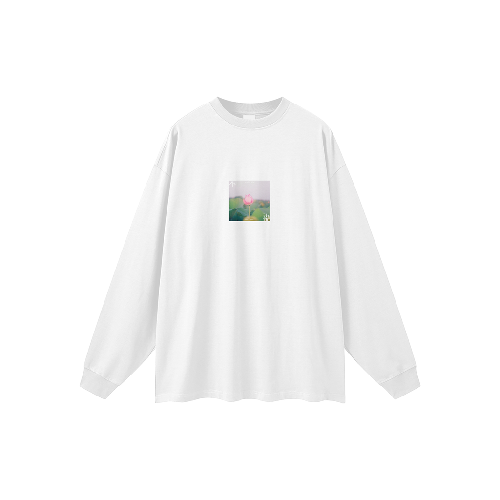 不染 Untainted - Unisex 305G FOG 100% Cotton Long Sleeve Tee